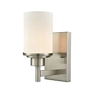 Belmar 1-Light Wall Sconce in Brushed Nickel