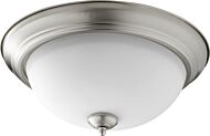 Three Light Ceiling Mount by Quorum