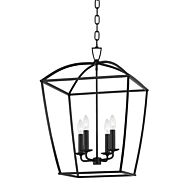 Bryant 4-Light Pendant in Aged Iron