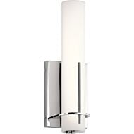 Elan Traverso 13 Inch LED Wall Sconce in Chrome