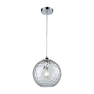 Watersphere 1-Light Mini Pendant in Polished Chrome