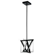 Axis 5-Light LED Pendant in Matte Black