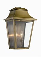 Coventry 2-Light Wall Sconce in Aged Brass