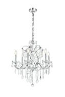 St. Francis 6-Light Chandelier in Chrome