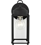 Sea Gull New Castle Outdoor Wall Light in Black