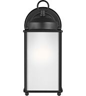 Sea Gull New Castle Outdoor Wall Light in Black