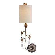 Tivoli 1-Light Wall Sconce in Cream Patina w with Silver and Gold