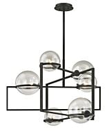 Six Light Chandelier by Troy Lighting