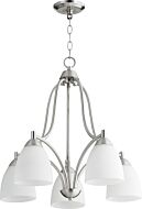 Five Light Chandelier by Quorum