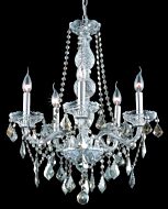 Verona 5-Light Chandelier in Chrome