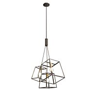 DVI Cape Breton 3-Light Pendant in Multiple Finishes and Ebony