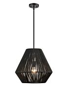 Millennium Elise Pendant Light in Matte Black