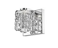 Z-Lite Tempest 1-Light Wall Sconce In Chrome 