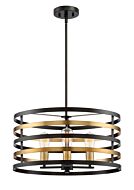 Mya 3-Light Pendant in Antique Bronze