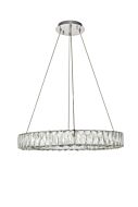 Monroe LED Chandelier in Chrome