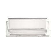 Sutter 1-Light LED Bathroom Vanity Light in Polished Chrome