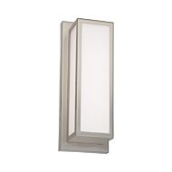 Sutter 1-Light LED Bathroom Vanity Light in Brushed Nickel