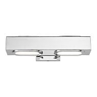 Kimball 2-Light LED Bathroom Vanity Light in Polished Chrome