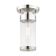 Hillcrest 1-Light Ceiling Mount in Polished Chrome