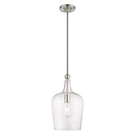 Avery 1-Light Mini Pendant in Brushed Nickel