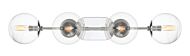 Welton 4-Light Bathroom Vanity Light in Chrome