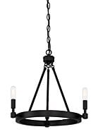 Fiora 3-Light Chandelier in Black