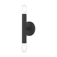 Copenhagen 2-Light Wall Sconce in Black