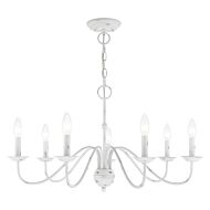 Windsor 7-Light Chandelier in Antique White