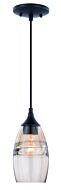 Milano 1-Light Mini Pendant in Oil Rubbed Bronze