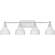 Bramlett 4-Light Bathroom Vanity Light in Polished Chrome