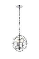 Wallace 3-Light Pendant in Chrome