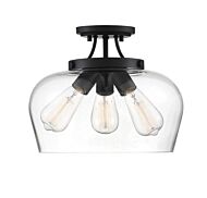 Three Light Semi-Flush Mount by Savoy House