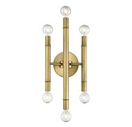 Six Light Wall Sconce by Meridian