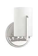 Elara 1-Light Wall Sconce in Nickel (Polished)