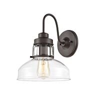 Manhattan Boutique 1-Light Wall Sconce in Oil Rubbed Bronze