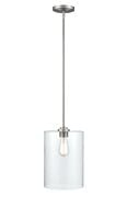 Millennium Mini Pendant in Satin Nickel