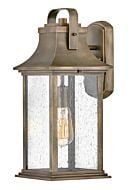 Grant 1-Light LED Outdoor Lantern in Burnished Bronze