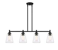 Westin 4-Light Island Pendant in Matte Black