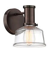 Carson 1-Light Wall Sconce in Satin Copper Bronze