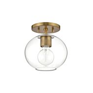 One Light Semi Flush Mount by Mitzi