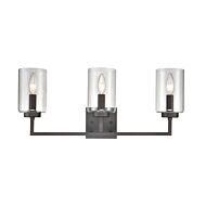 West End 3-Light Bathroom Vanity Light in Oil Rubbed Bronze