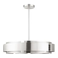 Varick 7-Light Pendant in Brushed Nickel