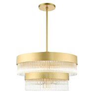 Norwich 6-Light Chandelier in Soft Gold