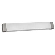 Algiers LED Vanity in Satin Nickel