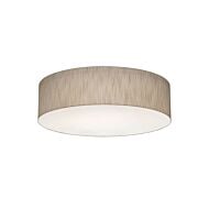 Anton 3-Light Flush Mount in Jute