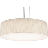 Anton LED Pendant in Satin Nickel