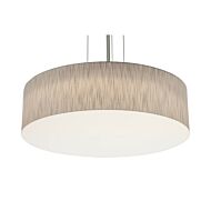 Anton 3-Light Pendant in Satin Nickel