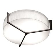 Apex LED Flush Mount in Espresso