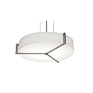 Apex 3-Light Pendant in Satin Nickel