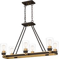 Atwood 6-Light Island Chandelier in Old Bronze